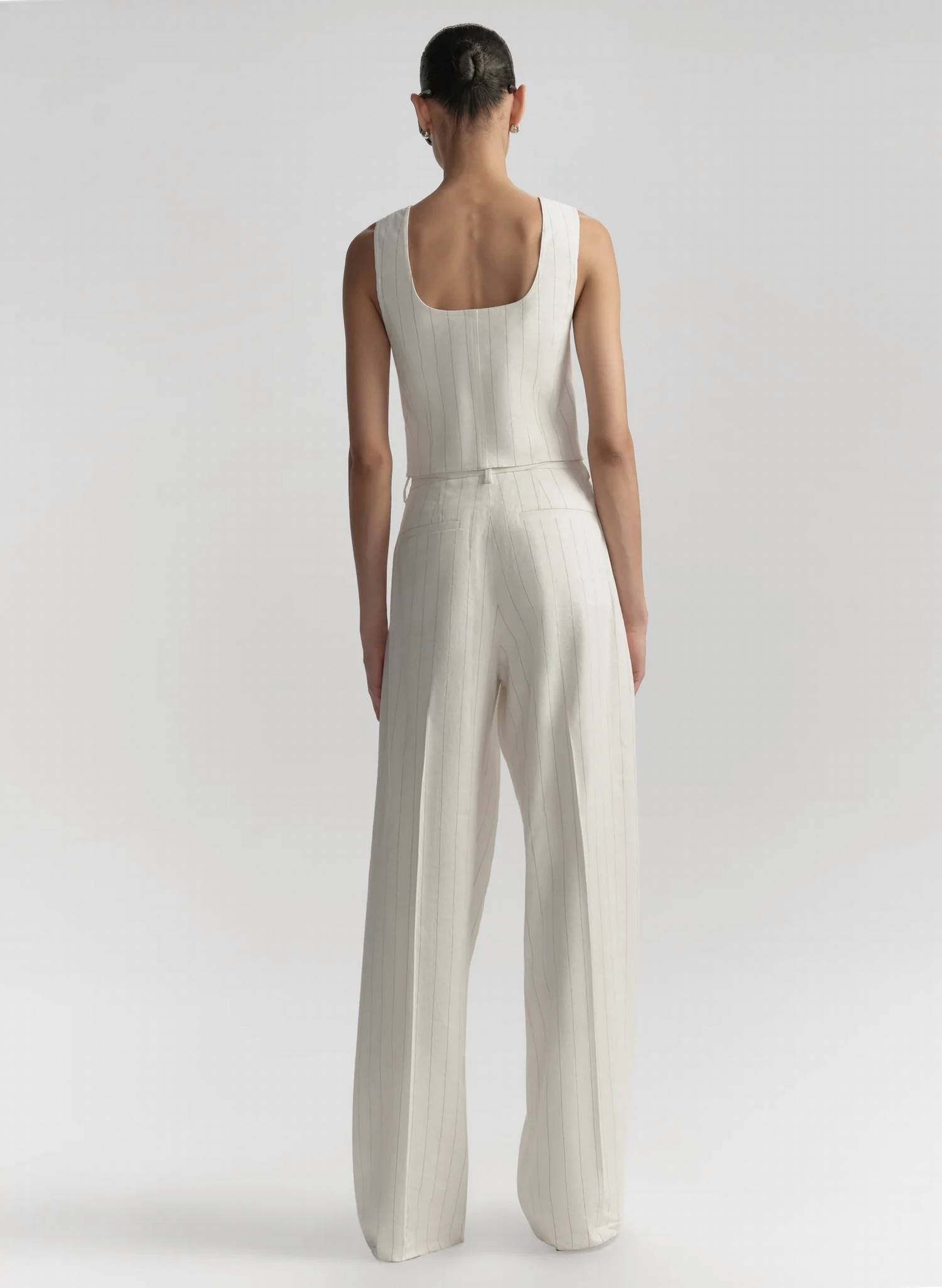A.L.C. - Winston Linen Pinstripe Pant