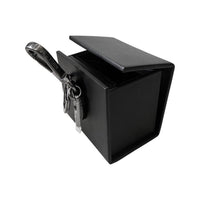 Fendi - Women's Roma Mini Box Leather Key Ring Charm
