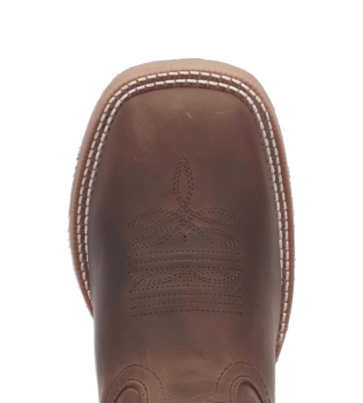 DAN POST. Women's Lonestar Lace Leather Boot in brown - women's shoe - view 5