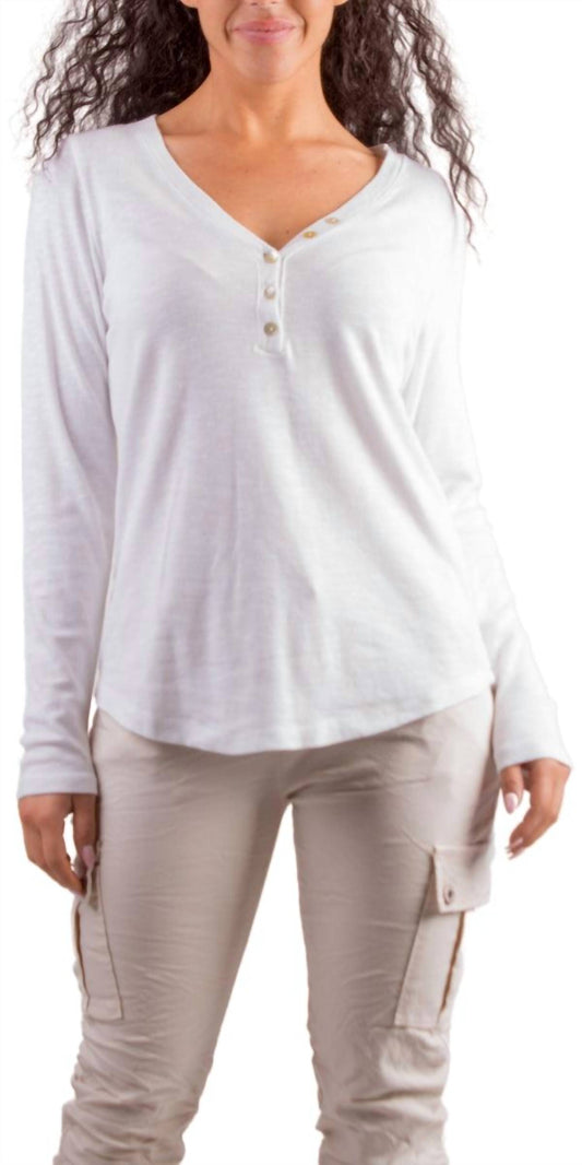 Gigi Moda - Iseppa Henley Long Sleeve Shirt