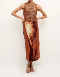 Marie Oliver - Wray Sequin Skirt