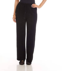 Karen Kane Women's Drawstring Pintuck Sweatpants in black - women's pants