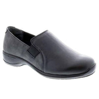 Ros Hommerson Women's Slide In Shoe in shoe in black leather - women's flats - detail view