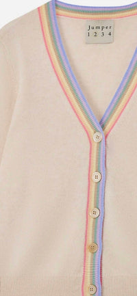 Jumper1234 - Cashmere Rainbow Cardigan