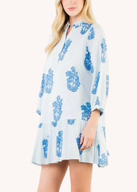 Thml - Blockprint Cotton Tiered Dress