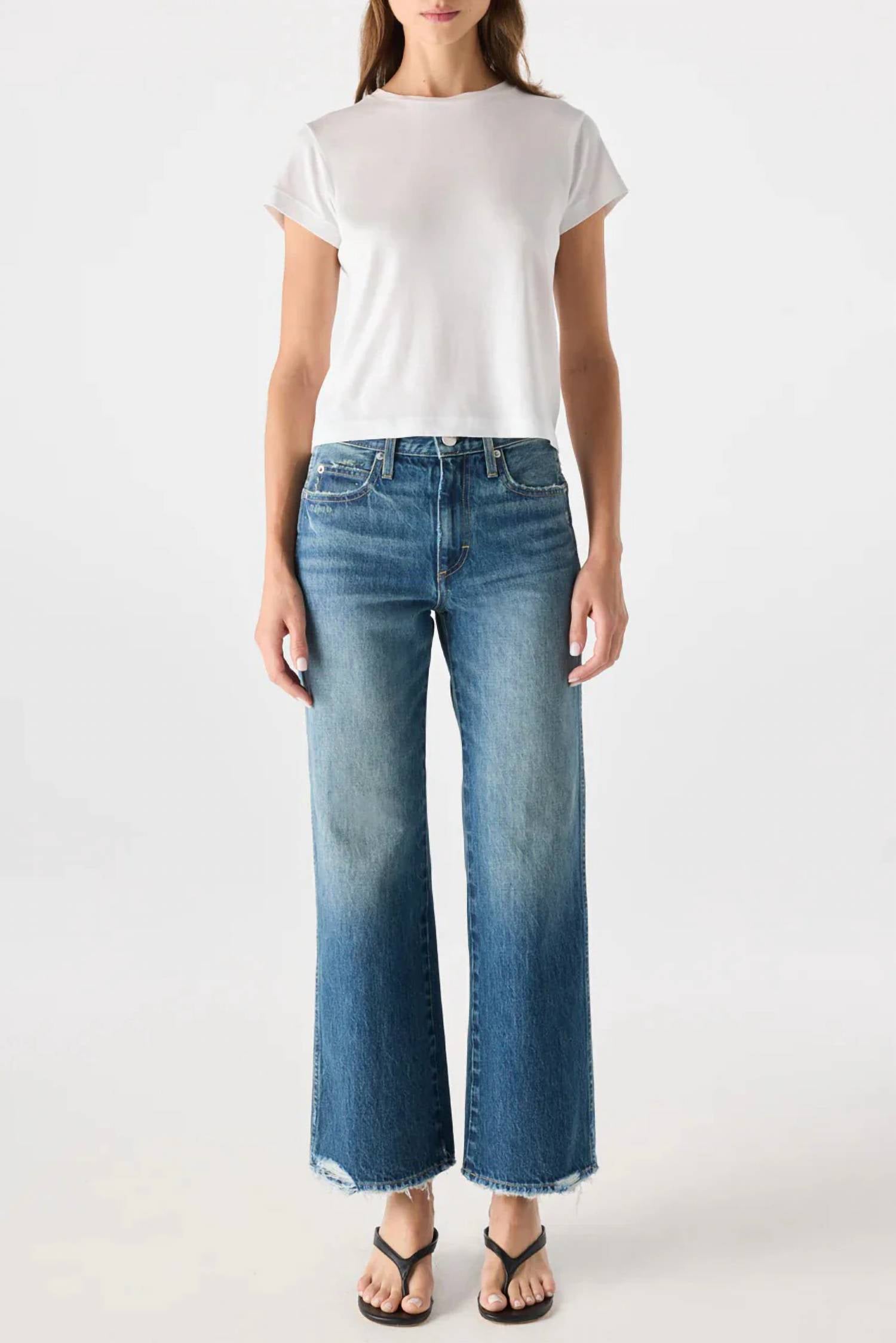 Amo - Robbie Mid Rise Relaxed Jean