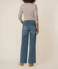 Kut From The Kloth - Maya High Rise Wide Leg Patch Pockets Jeans