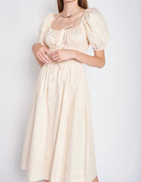 En Saison - Sveta Puff Sleeve Dress