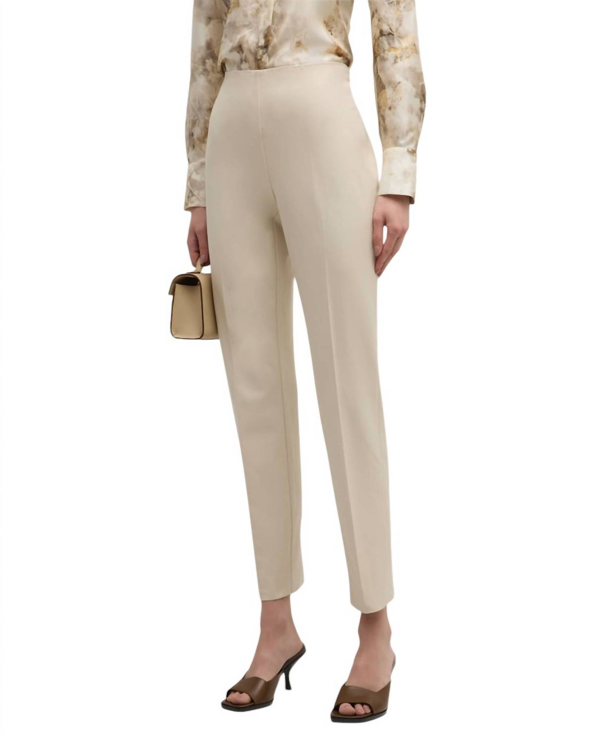Lafayette 148 - Stanton Tapered Stretch Ankle Pants