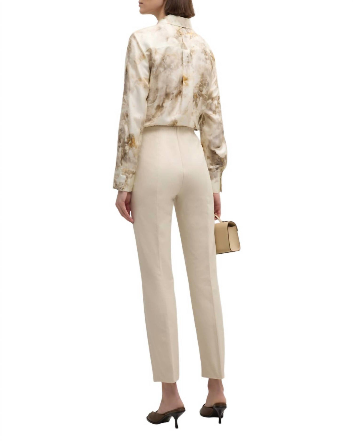 Lafayette 148 - Stanton Tapered Stretch Ankle Pants