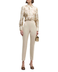 Lafayette 148 - Stanton Tapered Stretch Ankle Pants