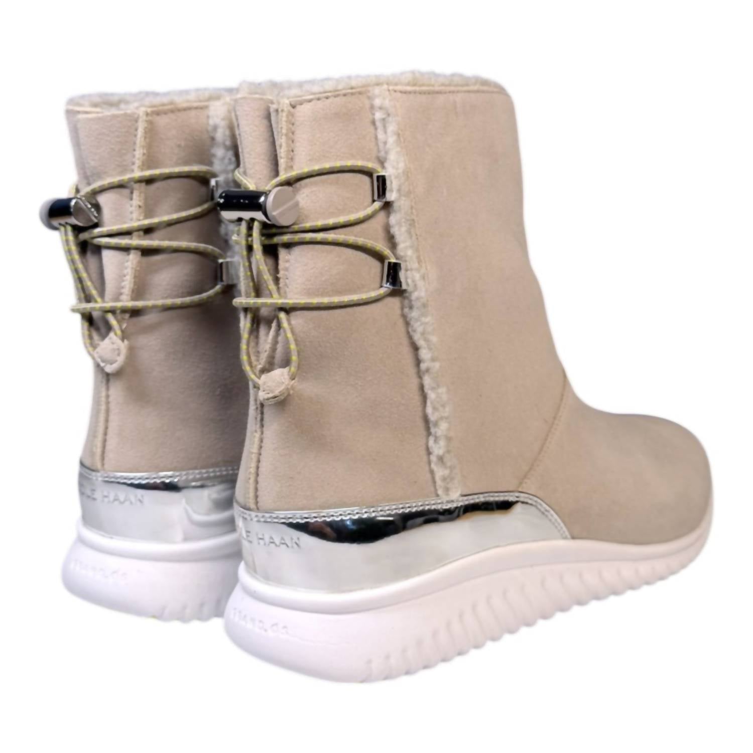 COLE HAAN Women's Studio Grand Waterproof Slip-on Boot in vapor gray - women's shoe - view 4
