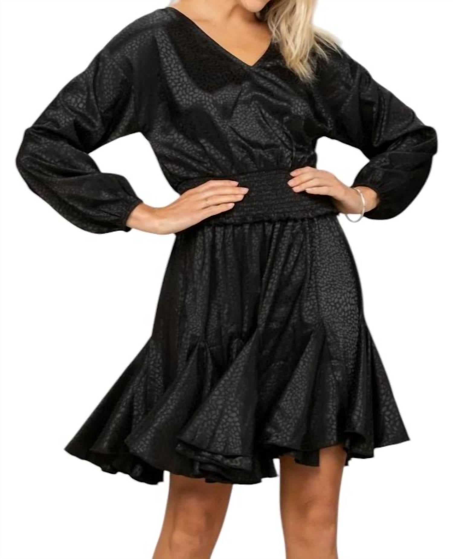 Oddi - See Us Together Satin Dress
