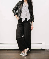 Reset By Jane - TIE NECK SLEEVELESS TOP