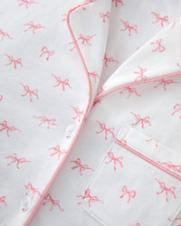Petite Plume - Blushing Bows Pima Cotton Short Set