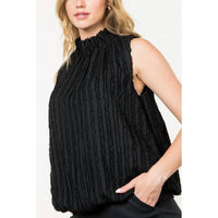 Thml - fringe detail sleeveless top