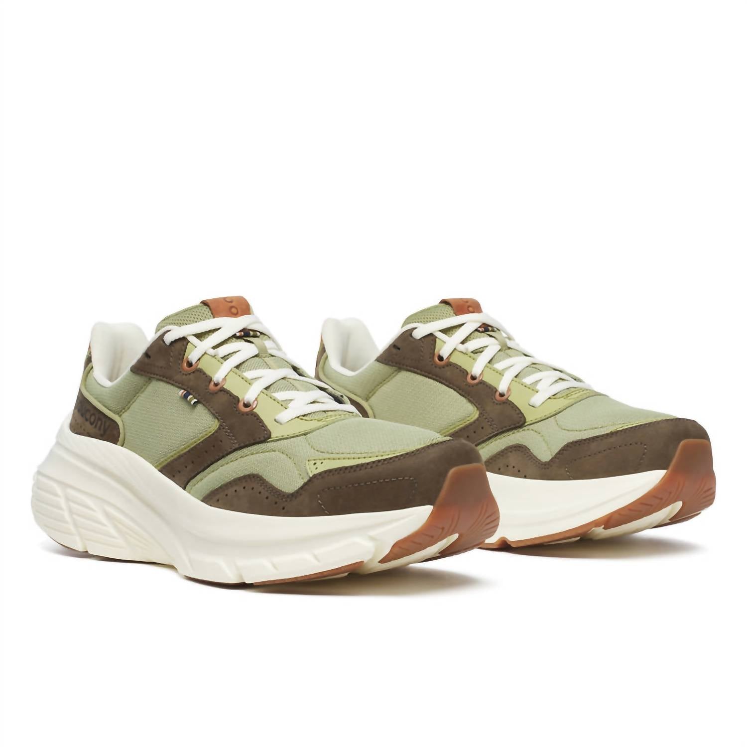 SAUCONY Men's Guide Metro Running Shoes in mosstone - men's shoe - alternate view