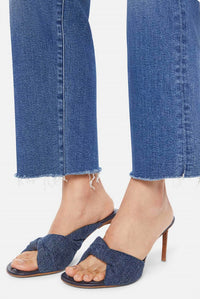 Mother - Mid Rise Rambler Zip Ankle Fray Jean