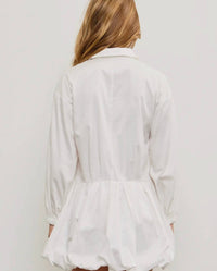 Mustard Seed - Button Down Balloon Dress