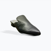 42 Gold - Women's Soft Leather Mule