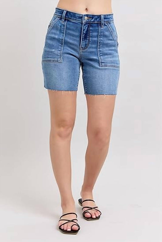 Judy Blue - Mid Rise Bermudas