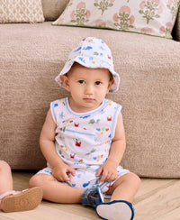 Kissy Kissy - Ocean Antics Sleeveless Playsuit