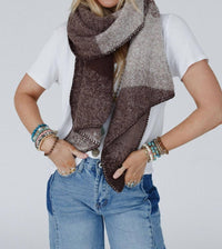 three bird nest Women's Autumn Days Scarf in multi - women's scarf