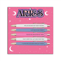 Fun Club - Aries Zodiac Pen Set