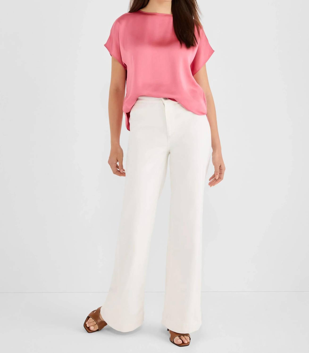 Nic + Zoe - DAY GLOSS WOVEN TEE