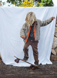 TINY WHALES Boy's Tamarack Jacket in multi - item - alternate view