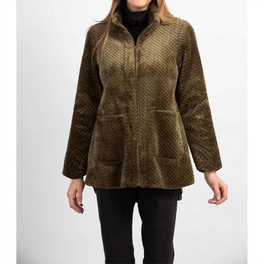 Habitat - Zip Front Sherpa Car Coat