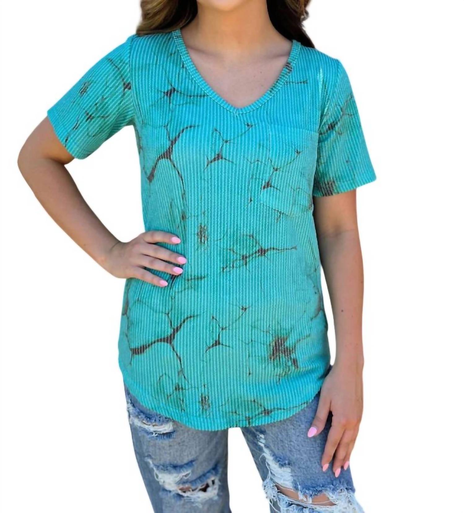 Sterling Kreek - Herd V-neck Top