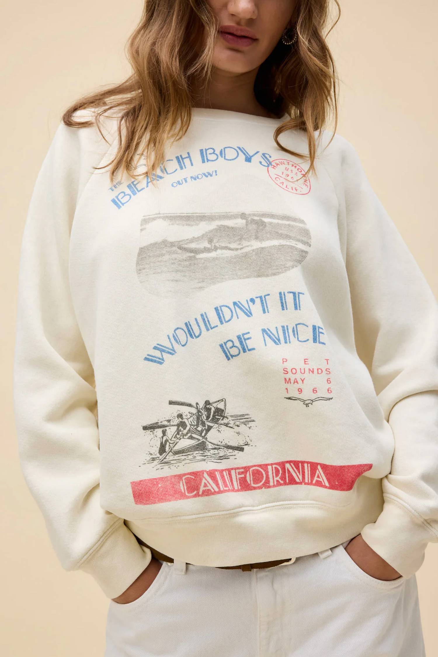 Daydreamer - Beach Boys Wouldn’t It Be Nice Sweatshirt