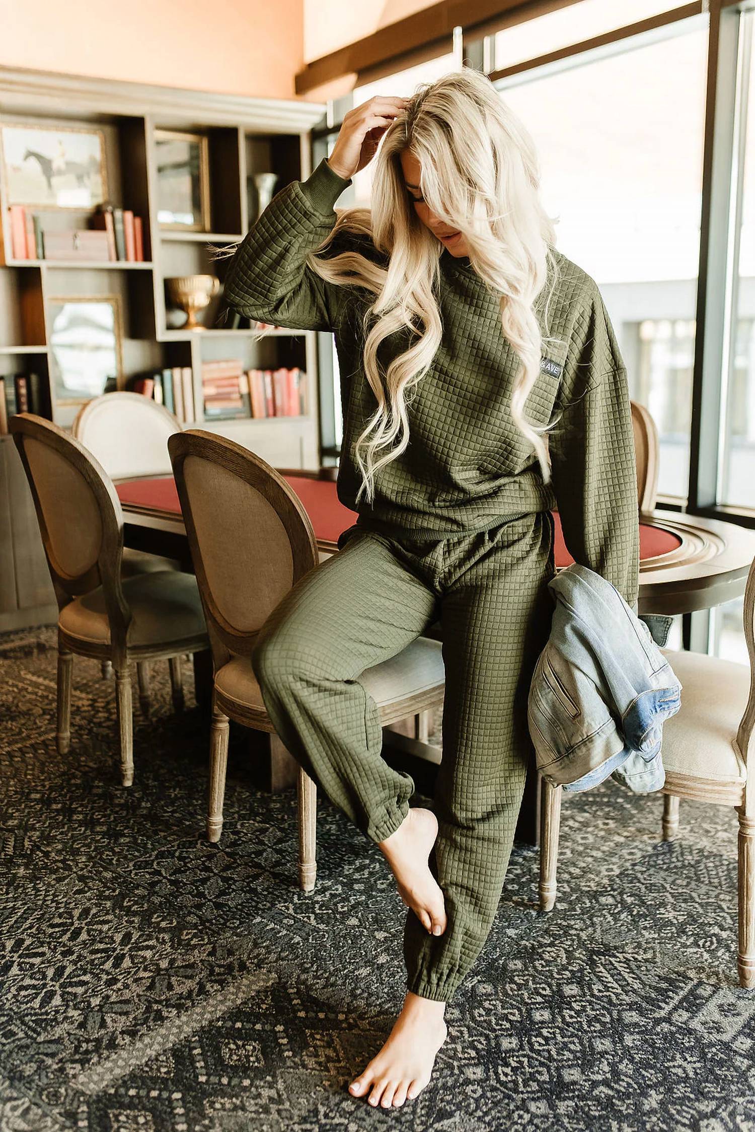 Ampersand Ave - Quilted Jogger Pants