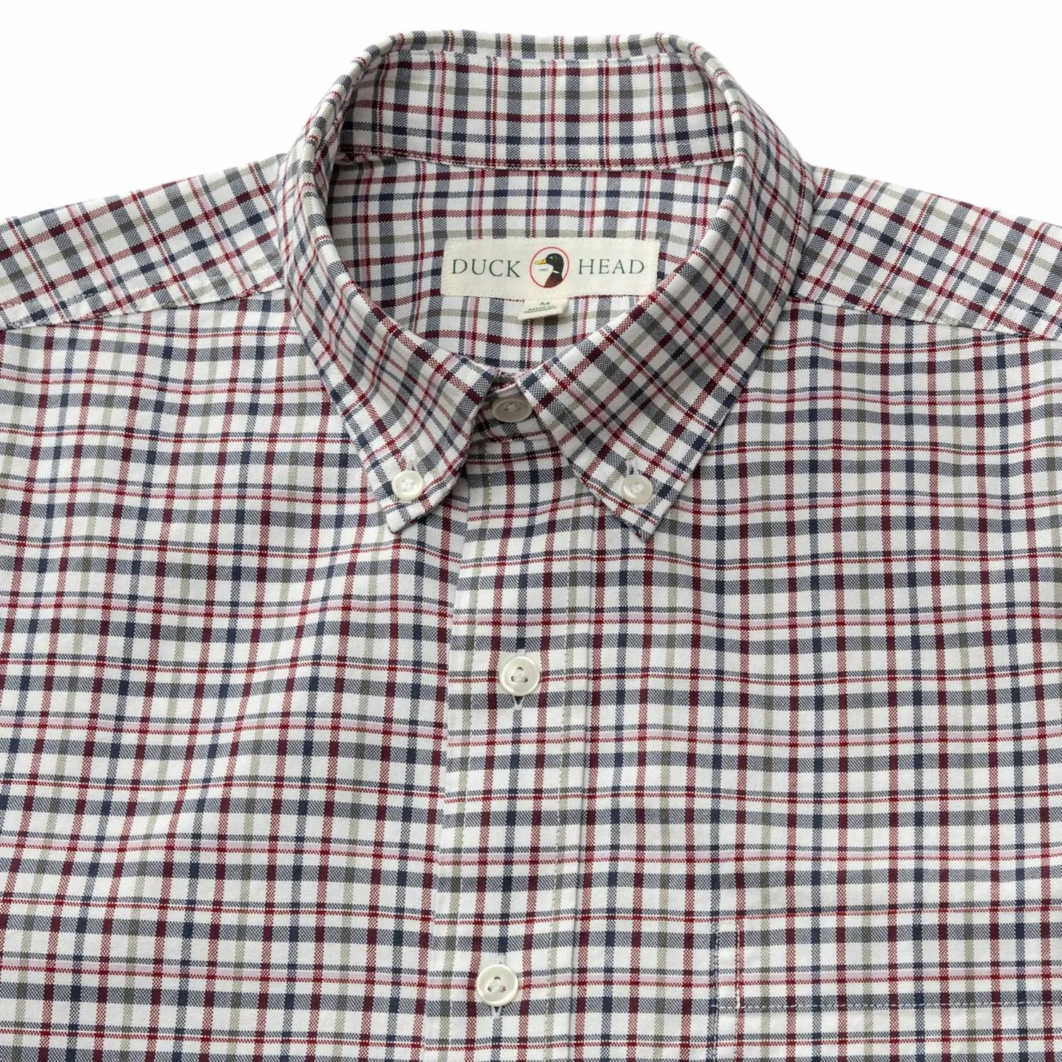 Duck Head - Long Sleeve Cotton Oxford Shirt