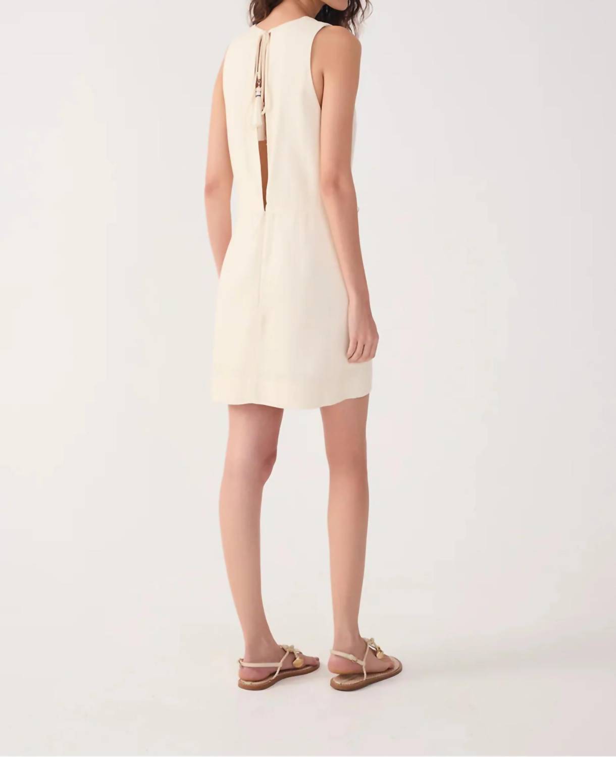 Dress To - Ocean Flower Back Ties Mini Dress
