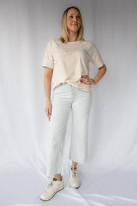 Sundry - Oyster Boyfriend Tee