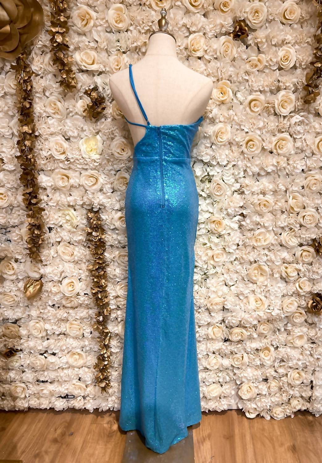 Lovesome - Women's Fiona Sequin Maxi Dress