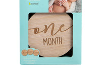 Pearhead - Wooden Monthly Milestone Cards