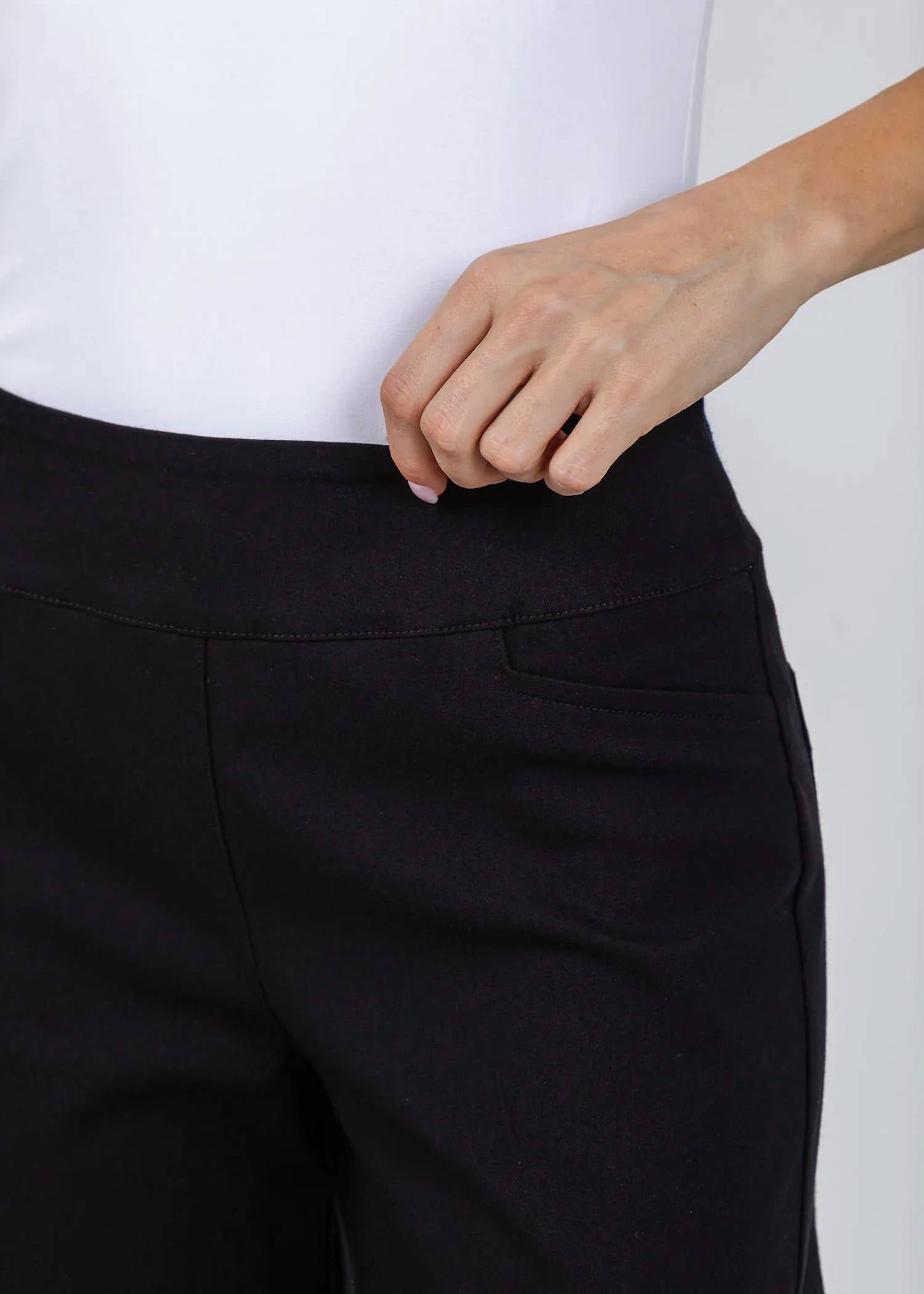 Elliott Lauren - Control Stretch Wide Leg Pants - 30"