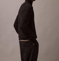 Calvin Klein - Fine Merino Wool Blend Quarter Zip Sweater
