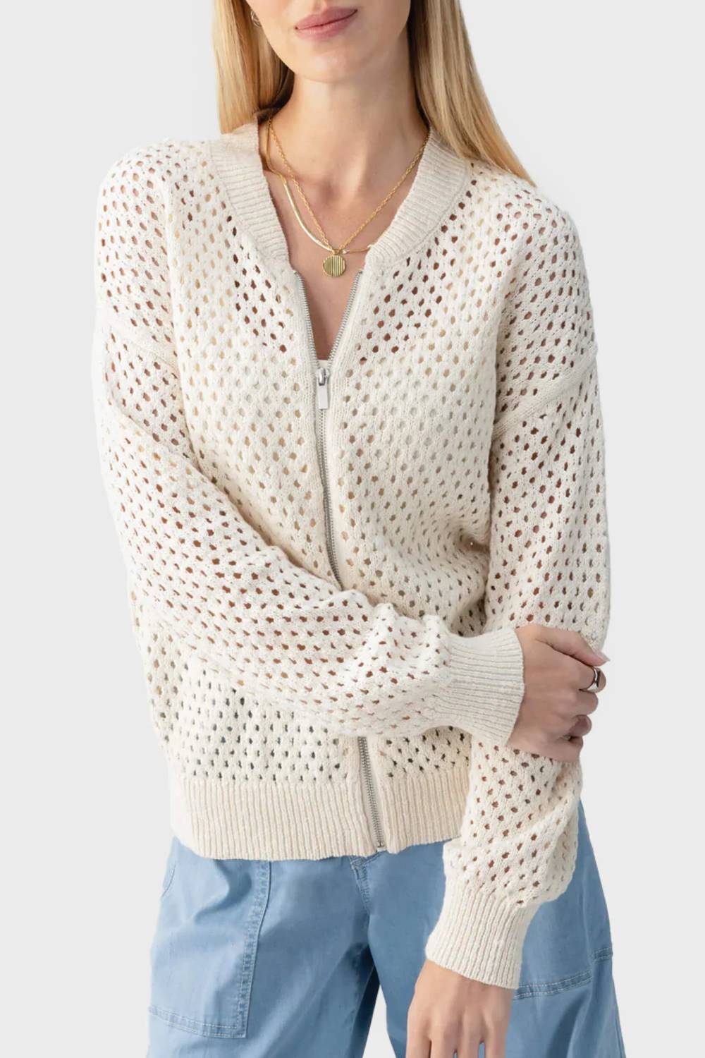 Sanctuary - Stepping Out Long Sleeve Bomber Jacket