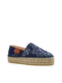 Etro - Women's Denim Platform Espadrilles