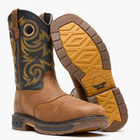Georgia Boot - Men's Carbo-tec Lt Steel Toe Waterproof Pull On Work Boot - Wide