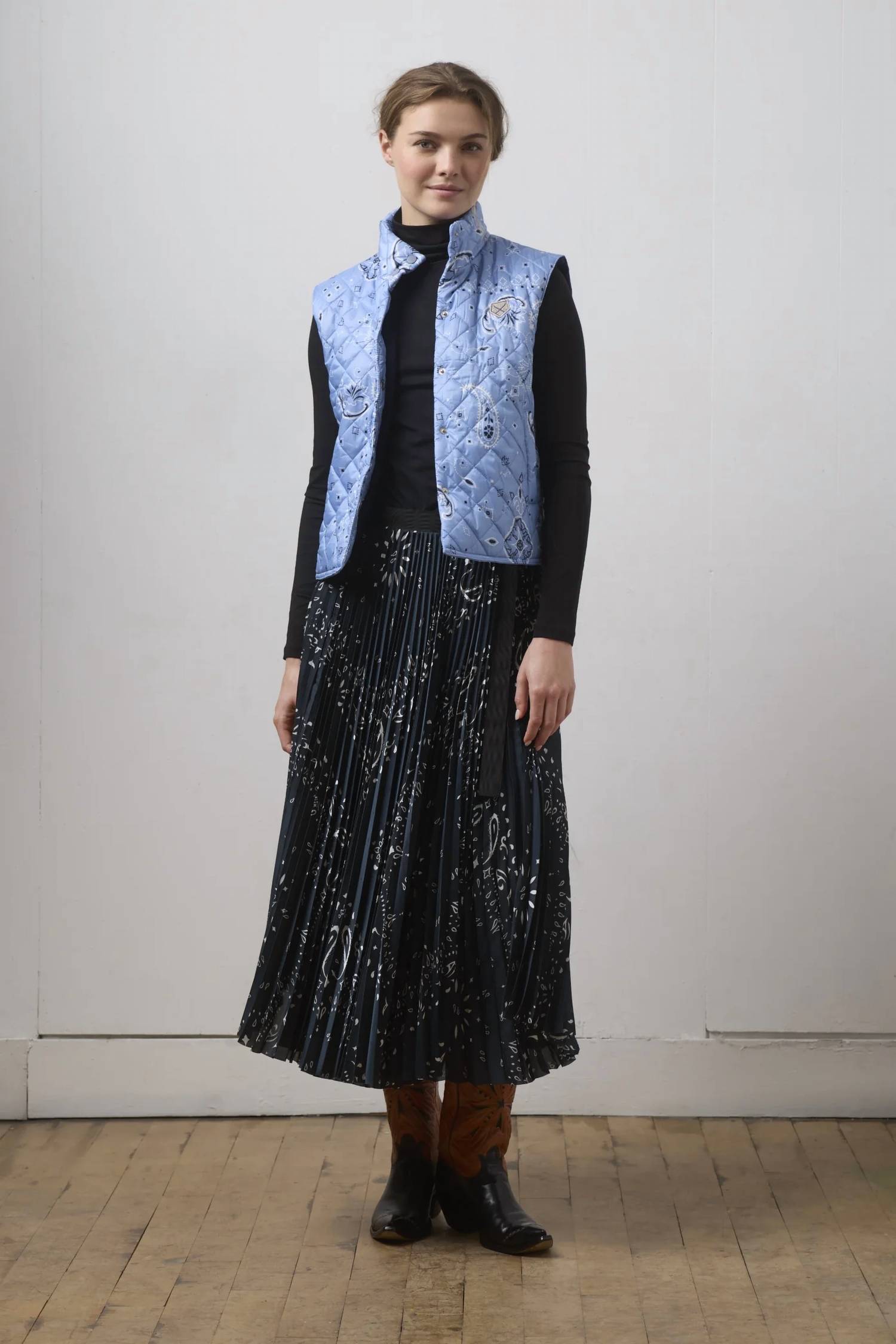 Powder Puff Collection - Quilted Recycled Nylon Vest