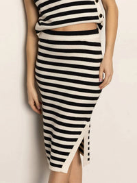 Sanctuary - Side Slit Midi Skirt