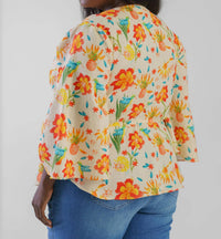 Guapa - Prana V Neck Top - Plus