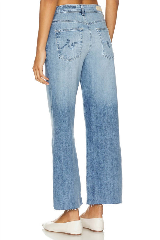 Ag Jeans - Saige Wide Leg Cropped Jeans