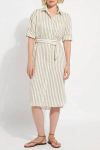 Lysse - Juniper Linen Tunic Shirt Dress