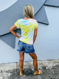 Recycled Karma - Havana Tie Dye Graphic Tee